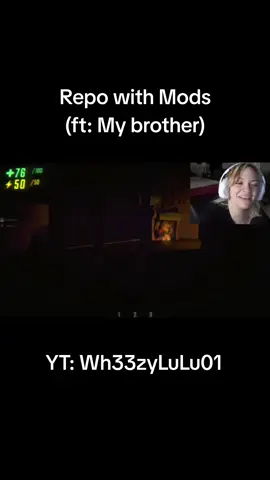A post by @wh33zylulu01 on TikTok caption: Repo with mods!  Find me on Youtube YT: Wh33zyLuLu01 