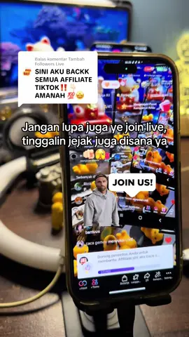 A post by @tambahfollowersboostlive on TikTok caption: Membalas @Tambah Followers Live join sekarang yaa #tambahfollowers #pejuangaffiliate #masukberanda 