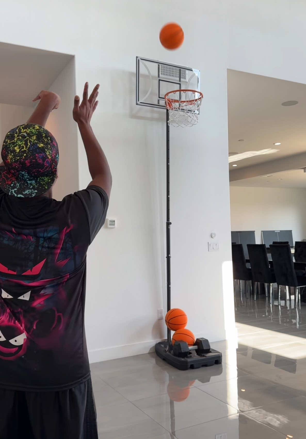 A post by @dangmattsmith on TikTok caption: Just hooting and hollering😂#singing #grandmasoftiktok #fyp #viral #basketball 