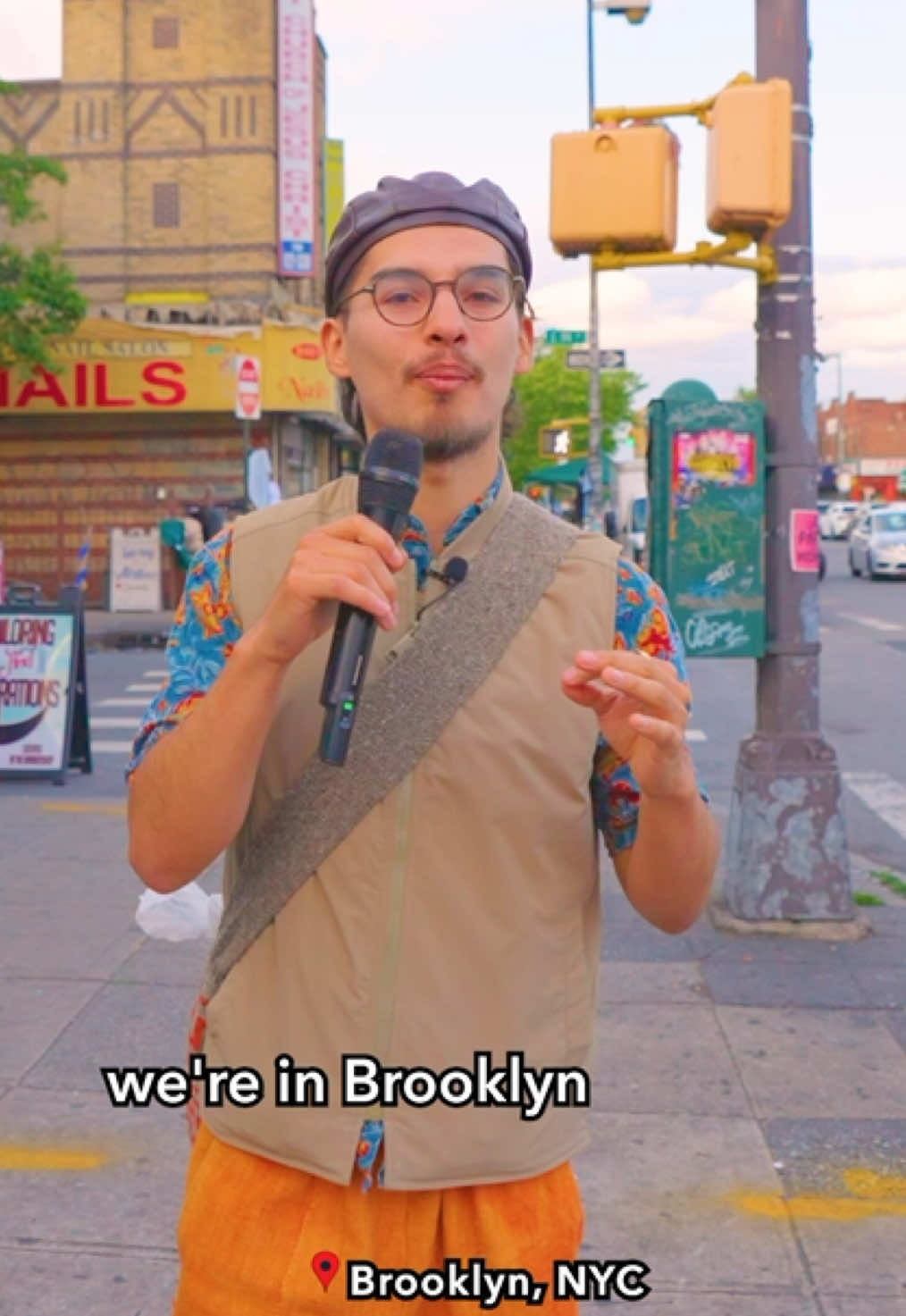 A post by @nicolasnuvan on TikTok caption: A Real Brooklyn Summer Day - E 94th and Church