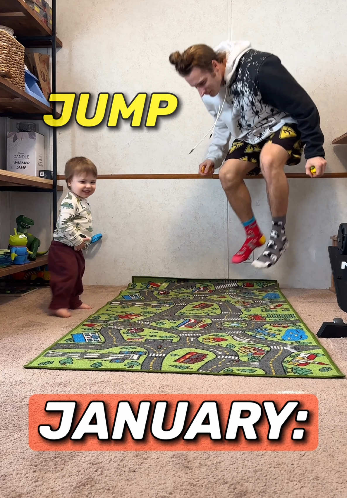 A post by @bob.reese on TikTok caption: My Son Did His First Jump And Learned To Ride His First Scooter! 🥹