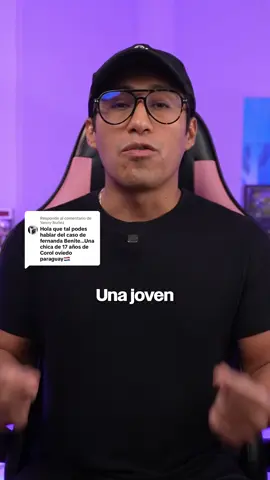 A post by @danielnoveloo on TikTok caption: Respuesta a @Yenny Nuñez ahora sí, hablemos del caso de María Fernanda  💔 #telocuento #Danielnovelo #paraguay 