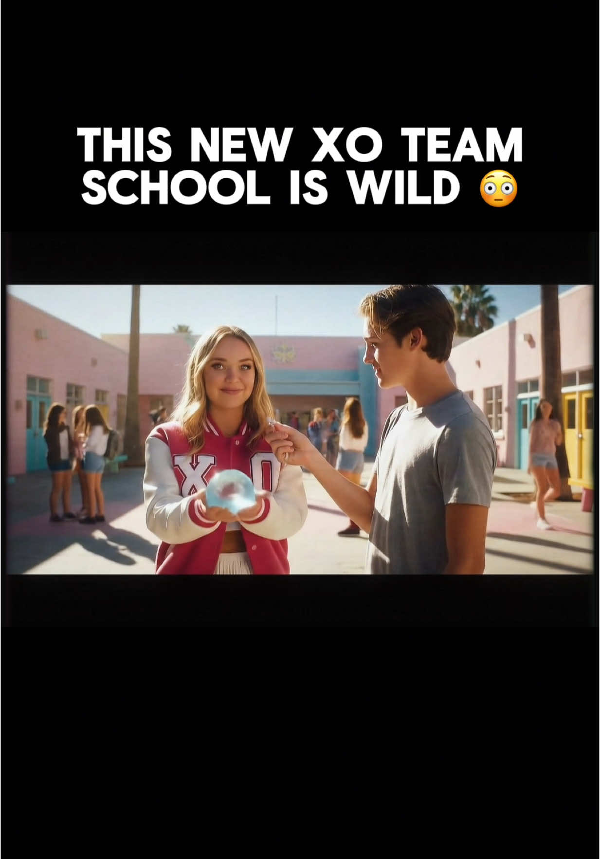 A post by @xoteam on TikTok caption: Welcome to XO TEAM school #veo3 #veo3ai #xoteam 🩷🩵