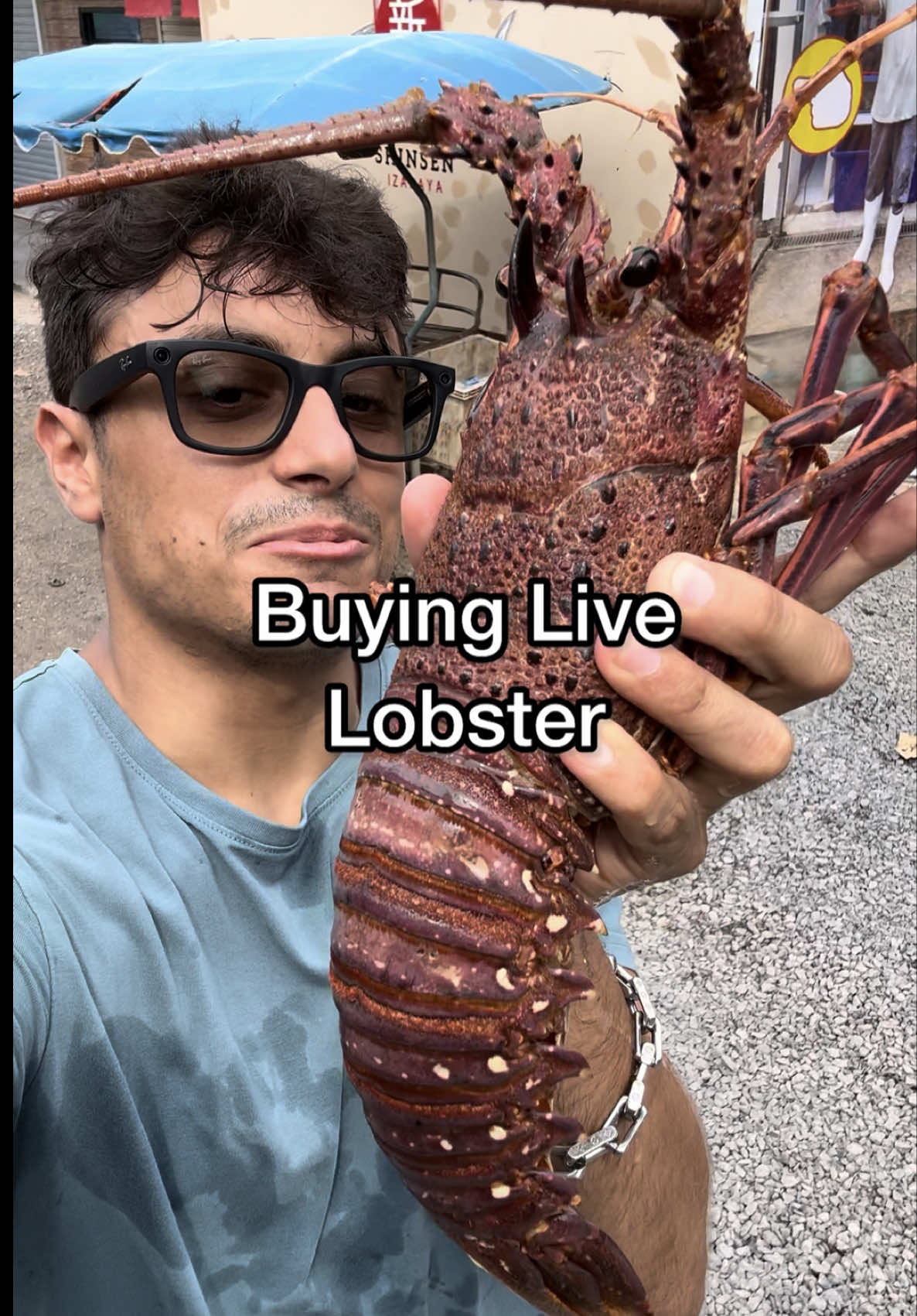 A post by @nick_kratka on TikTok caption: Lobster man strikes again #lobster #seafood #seafoodlover 