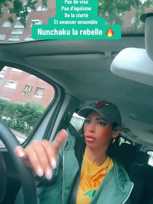 A post by @nunchakurebelleofficiel on TikTok caption: #nunchakularebelle #🥋🥊🇫🇷 #libertedexpression #pourtoi #femmes 