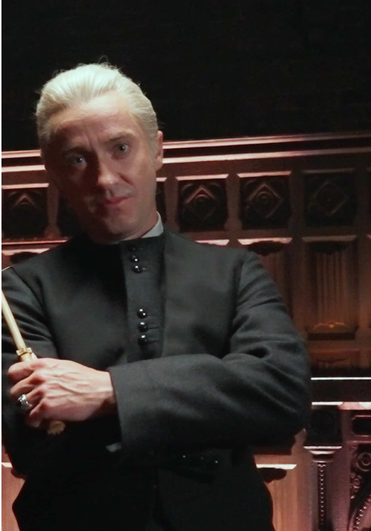A post by @t22felton on TikTok caption: Guess who’s back 🐍 For tickets, visit HarryPotterBroadway.com 