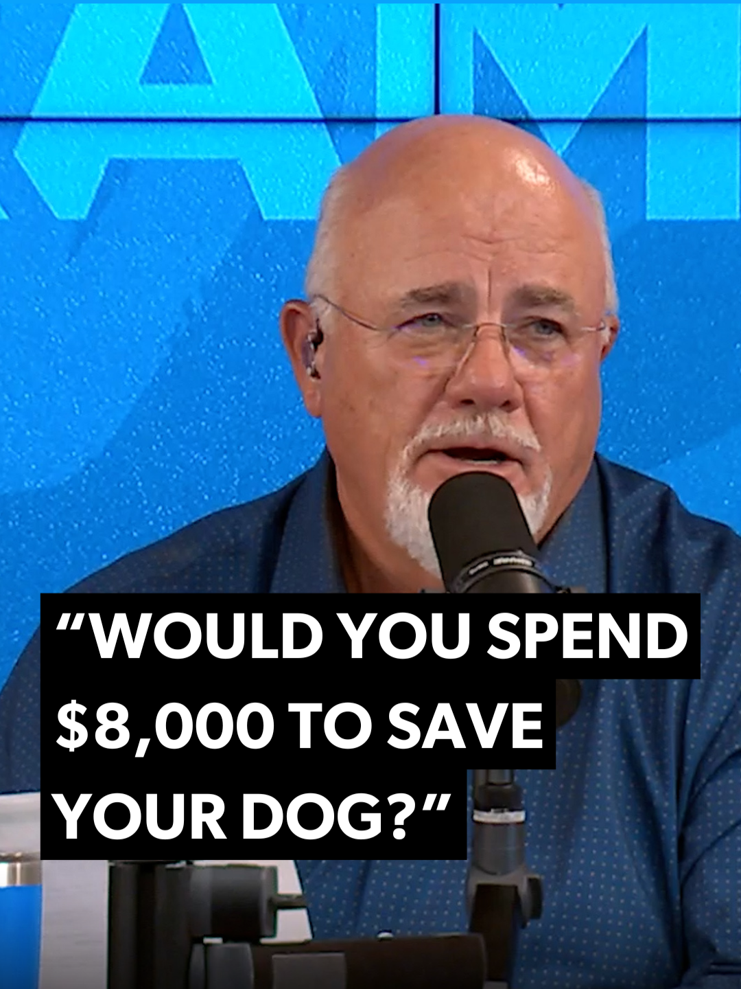 A post by @daveramsey on TikTok caption: A caller asked me, “What’s the maximum amount I should spend to save my dog’s life?” I LOVE my dog. Honestly, I prefer him to most people. So I get it. Saying goodbye is brutal. But here’s the hard truth: The answer depends on whether you’re helping your dog, or yourself. If there’s a real shot at healing and you can afford it without debt, there's no shame in spending the money. But don’t force a suffering animal to hang on just because you can’t let go. #dogs #pets #veterinarian #sayinggoodbye #dogsoftiktok