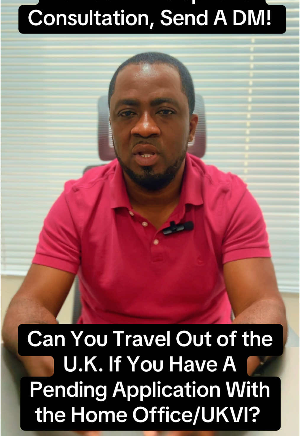 A post by @chrisvincent212 on TikTok caption: Can You Travel Out of the U.K. If You Have A Pending Application With the Home Office/UKVI? 