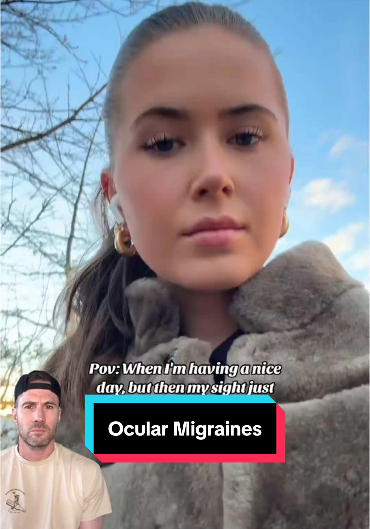 A post by @drjoe_md on TikTok caption: Your brain can throw a full-on light show—flashing lights, zigzags, blind spots—all without the headache. It’s called an acephalgic migraine, and it’s trippy as hell. No pain, just pure visual chaos. Ever had one? 🎥 via @marthefriden  #migraineawareness #brainhealth #headaches #neurology 