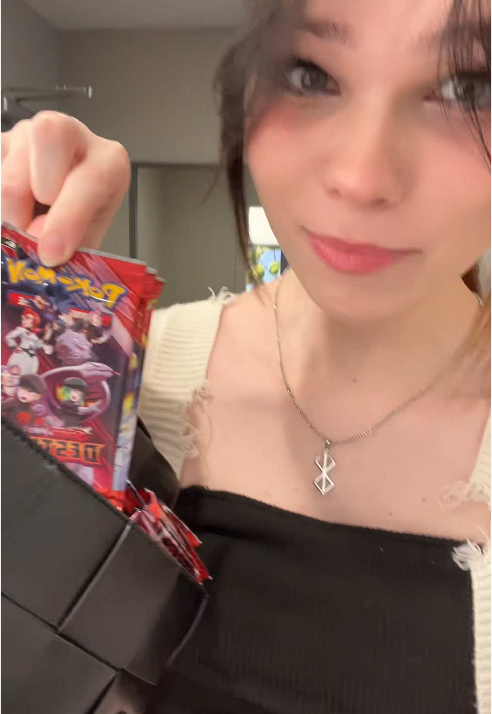 A post by @comf.ycakes on TikTok caption: #fyp #pokemon #pokemoncards #trans #transgirl #transmtf #Transgender 