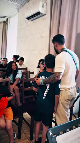A post by @rafabuffalo on TikTok caption: today received an invitation to an event for children from the Tovmasyan Foundation, Romanos Meliqyan School  #armenia #yerevan #event #rafabuffalo #😎 #respect #motivation #event #kids 