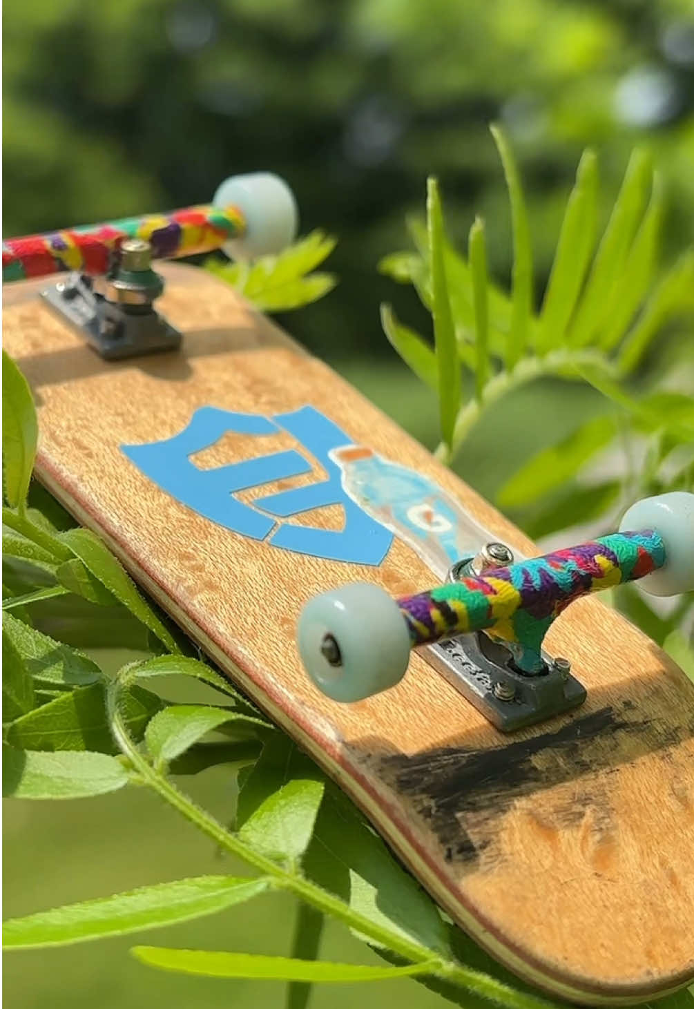 A post by @triplemelon8 on TikTok caption: #fingerboardcheck #zegheads #morrowdecks 