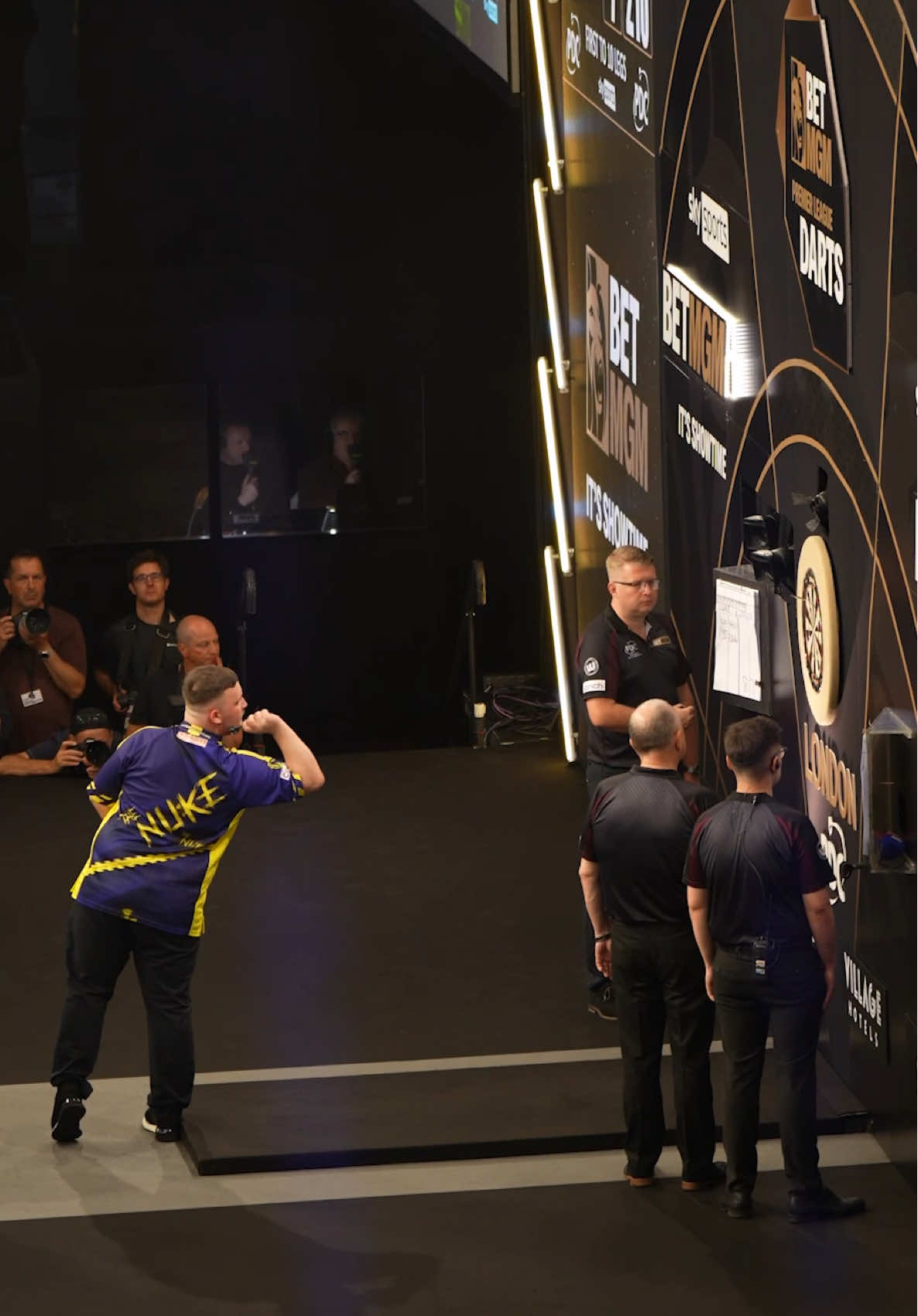 A post by @lukethenukelittler on TikTok caption: Premier league done now time for a new challenge, nordic darts masters debut🔜☢️ #fyp #darts #viral_video 