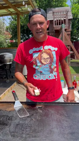 A post by @ralphthebaker on TikTok caption: Blackened Shrimp Cornbread Tacos #food #eat #cooking 