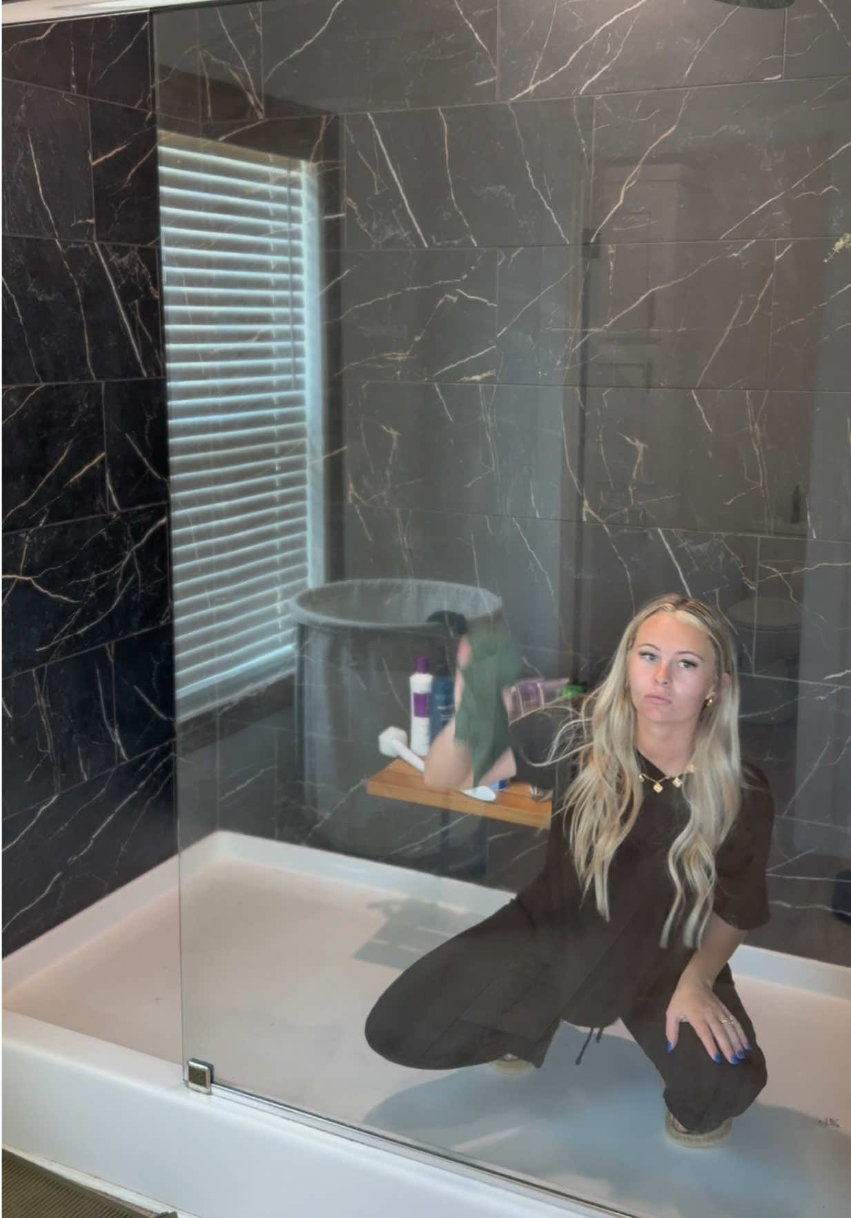 A post by @kylieapitts on TikTok caption: A deep cleaning Thursday 😅 two cleaning vlogs in one day because that’s all I’ve done today…☠️🥲 it’s done now though!🙌🏼🙌🏼 #cleaning #deepcleaning #sahm #sahmreels #ditl #momtent 