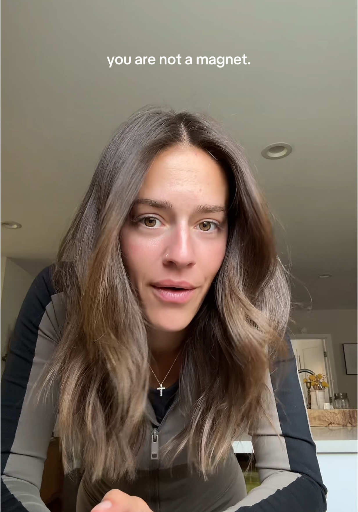 A post by @ally_yost on TikTok caption: exposing the lies that “you’re just a magnet” or “it’s your fault”