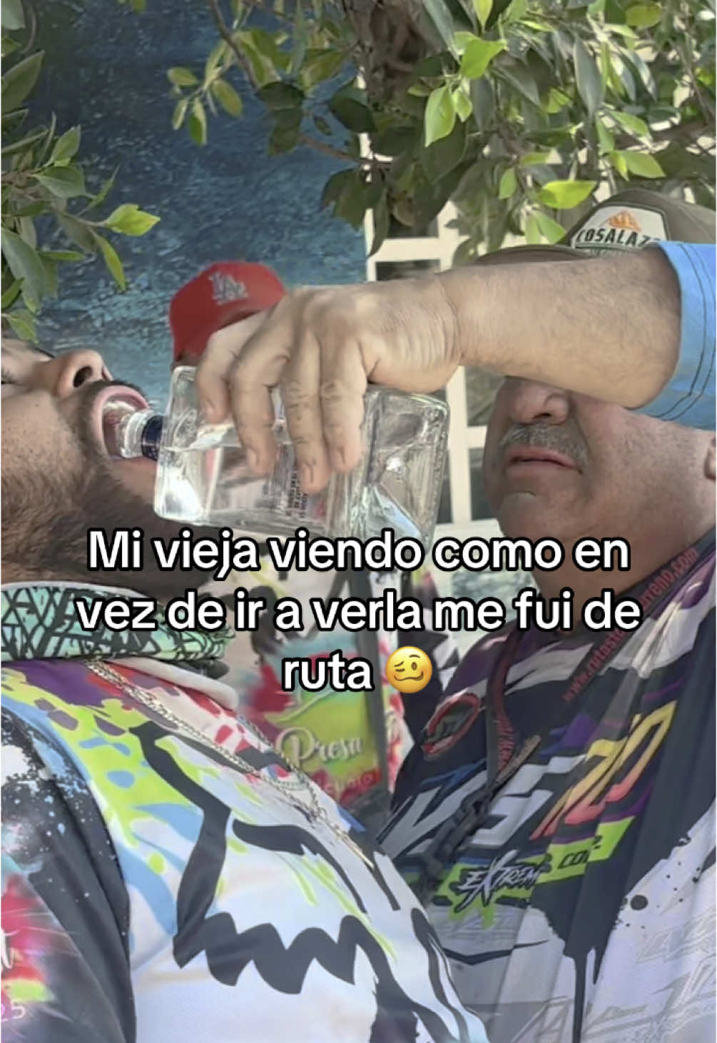 A post by @rutas_michoacan on TikTok caption: Mi vieja, viendo como en vez de ir a verla, me fui de ruta  🥴🔥
