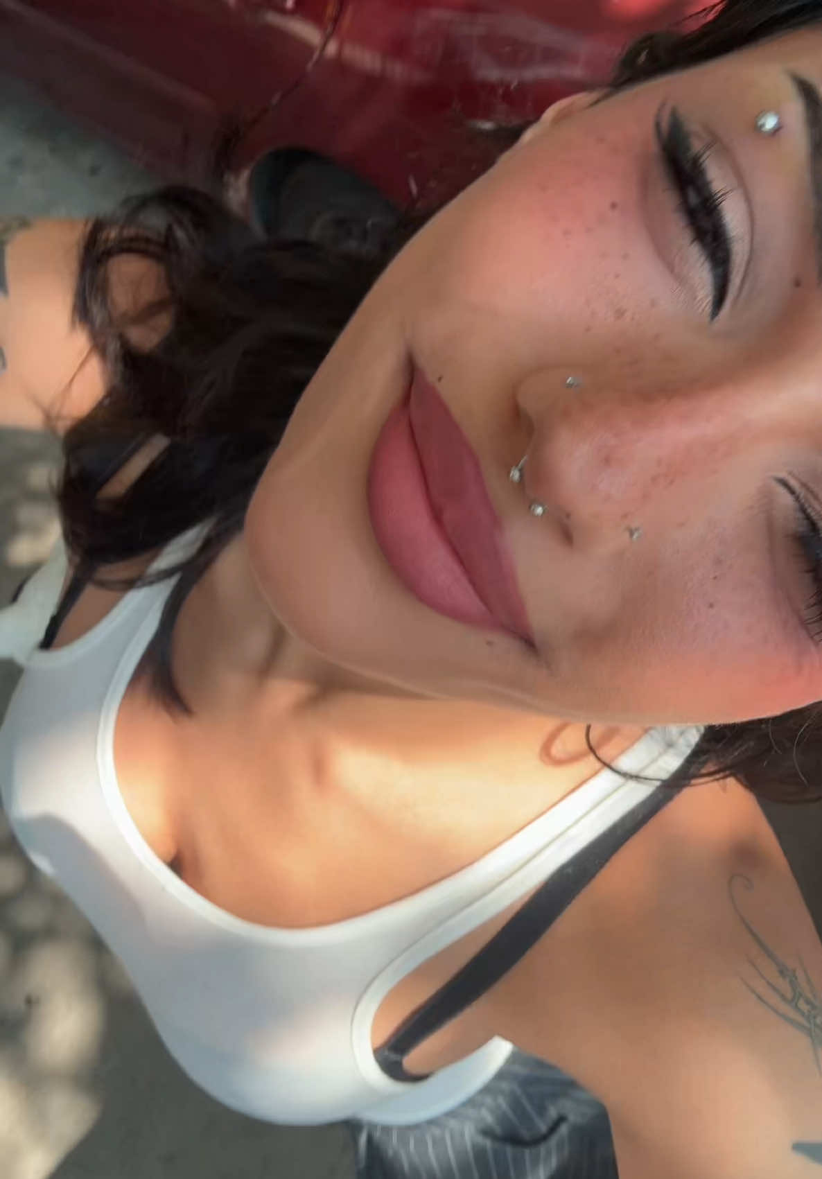 A post by @noordabashh on TikTok caption: i love makeup