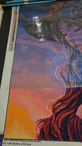 A post by @heatherscrafthaven on TikTok caption: 2 rows done!!!  #RM2025  #TeamGryffindor  @JayBirdsCrafts @𝑀𝒶𝓉𝓉𝒾𝑒 🌿✨ @🌿𝕁𝕒𝕔𝕜𝕒𝕒𝕒𝕒𝕪🌿 
