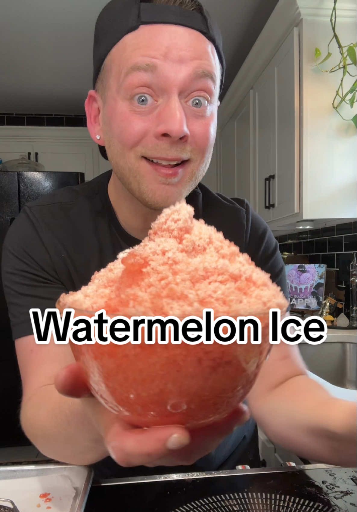 A post by @kitchentool on TikTok caption: Trying Watermelon Ice, so should you 🍉🍧 #watermelonice #homemadewatermelonice #watermelon #ice #easyrecipe  #frozentreats #summervibes #sweettreats #try #fyp 