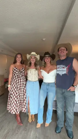 A post by @tannerwiththe_tism on TikTok caption: CMA FEST DAY 1 OUTFITS! Big thank you’s to @HowdyHatCo. & @Skips Boots for these amazing hats & boots! We love them! #gifted #cma @Country Music Association @Midge Smith @Taylor Smith Owens @nicci_Tannersmom 