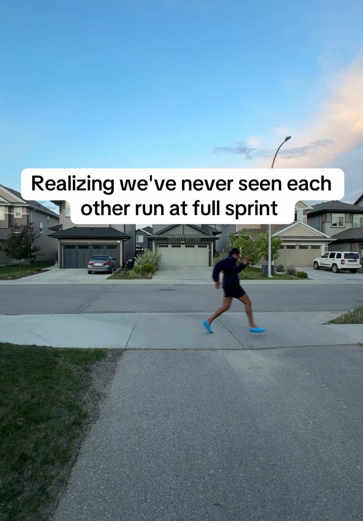 A post by @aileenchristineee on TikTok caption: Dev swears he was zooming 😭 and im pregnant so i have an excuse 😂 @DevenChris 