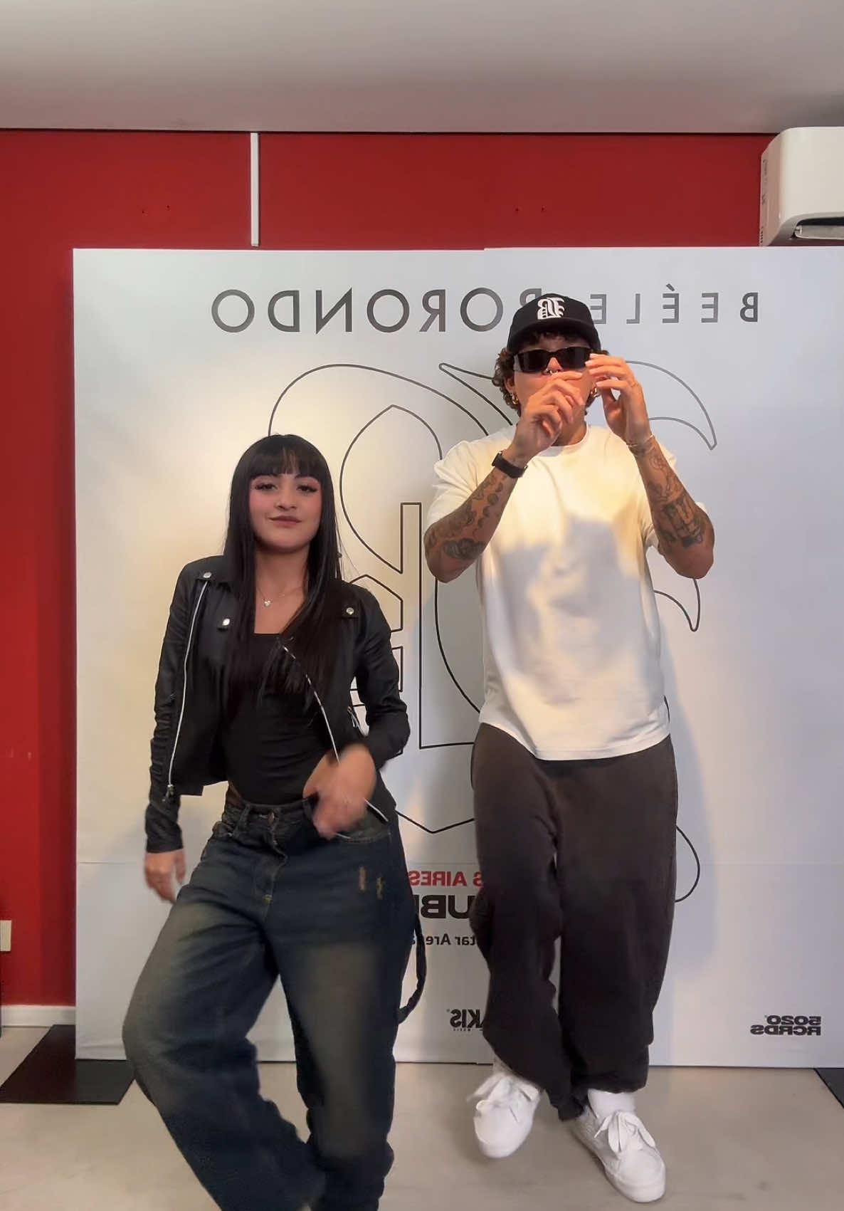 A post by @celestteanabel on TikTok caption: Podrán esa coordinación?  @BEÉLE  Gracias por la buena onda! ❤️ #fyp #parati #tiktok #foryoupage #viral 