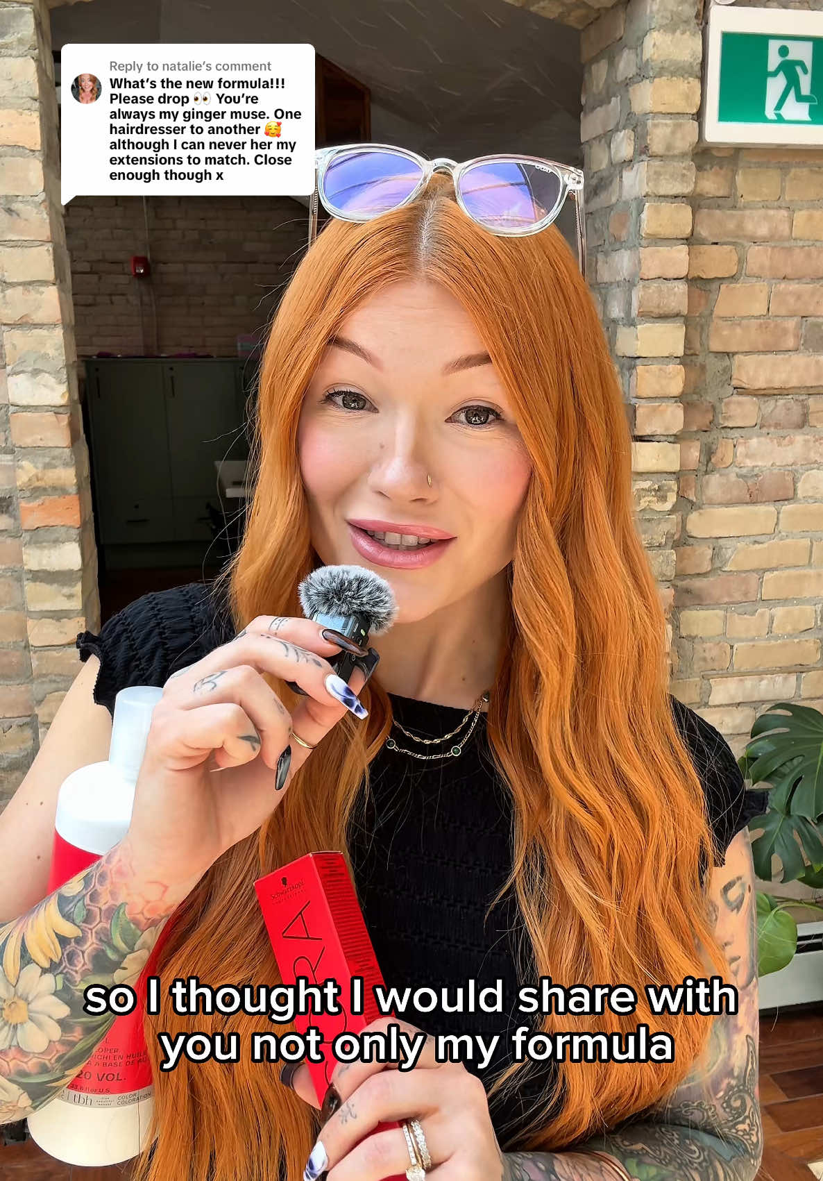 A post by @abbeybrookee on TikTok caption: Replying to @natalie my formula for my hair 🫶🏻✨ 