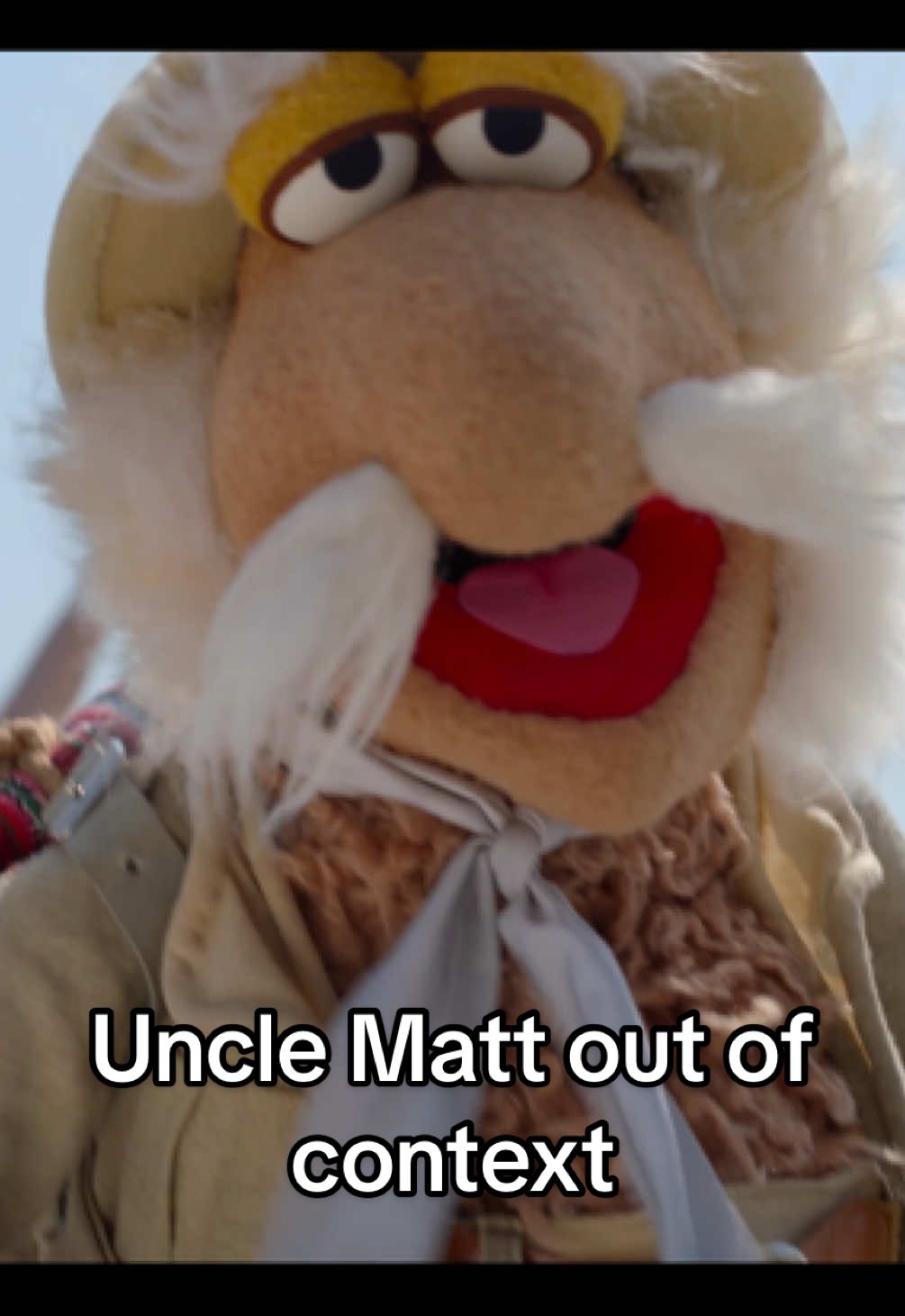 A post by @jimhensoncompany on TikTok caption: Ladies and gentleman, Uncle Matt 🙌 #fragglerock #unclematt #meme #outofcontext #trending #aespa #jimhenson 
