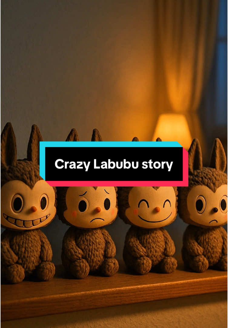 A post by @aiworldcruz on TikTok caption: Labubu story goes crazy 🎎😨 #conspiracytheory #conspiracytiktok #labubu 