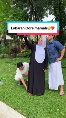 A post by @ibnuwardani on TikTok caption: Lebaran Core mamah🤣@iniristamoritaa @Mawwah Hijab 