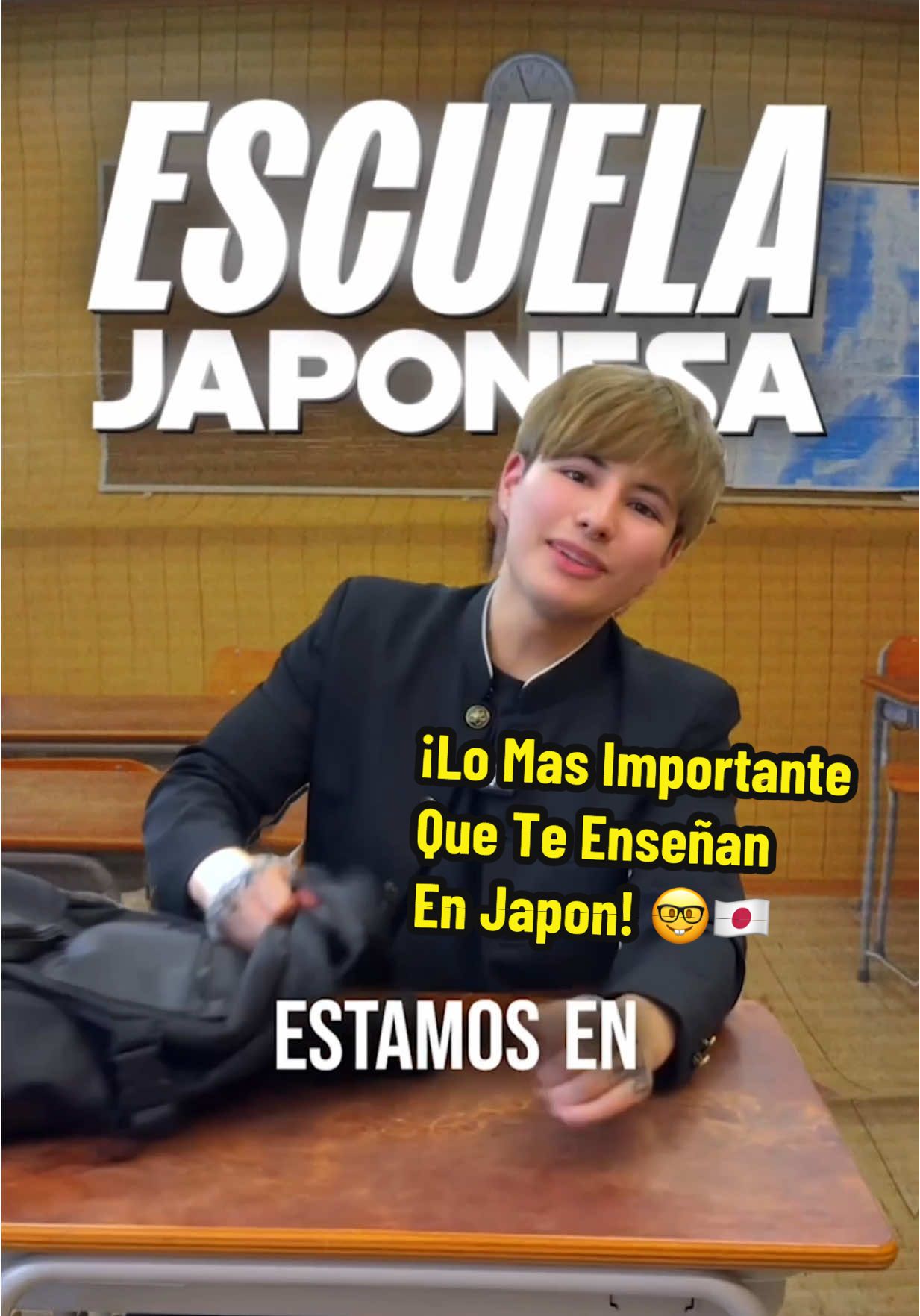 A post by @oscaramau3 on TikTok caption: ¡Lo más importante que te enseñan en Japón es ESTO! 😦 el respeto y la disciplina si lo aprendes en la escuela 😵‍💫 #otakulife #oniichan #japan #school #escuela #otakulife #oniichan 
