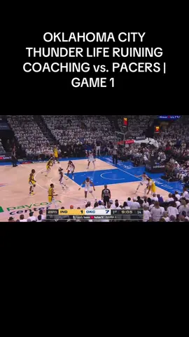 A post by @awfulcoaching on TikTok caption: Pacers 111 - Thunder 110 #NBA #indianapacers #oklahomacitythunder #nbafinals 