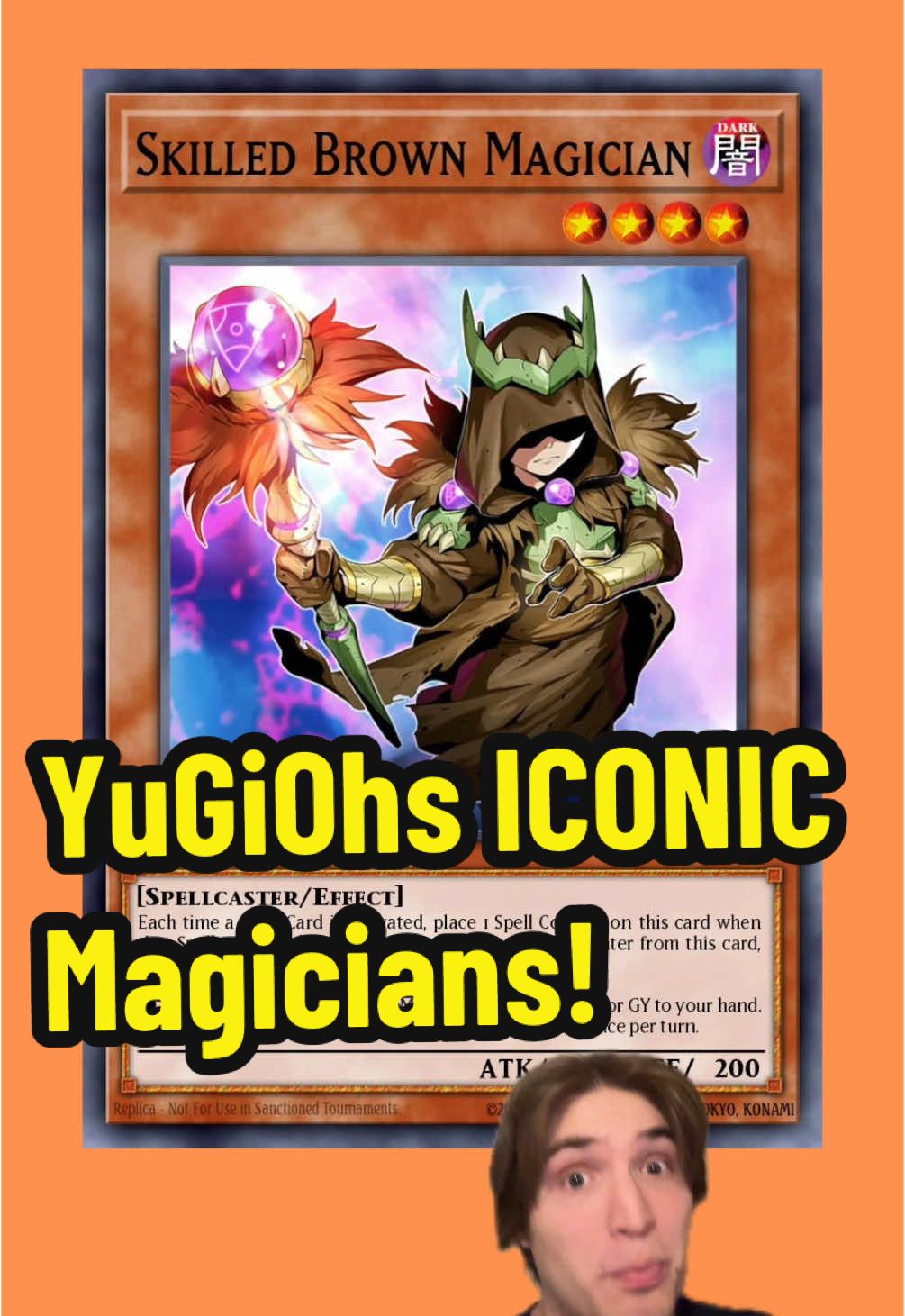 A post by @yugioh_fillers on TikTok caption: YuGiOhs ICONIC MAGICIANS! #yugiohduellinks #yugiohmasterduel #yugiohcardstory 