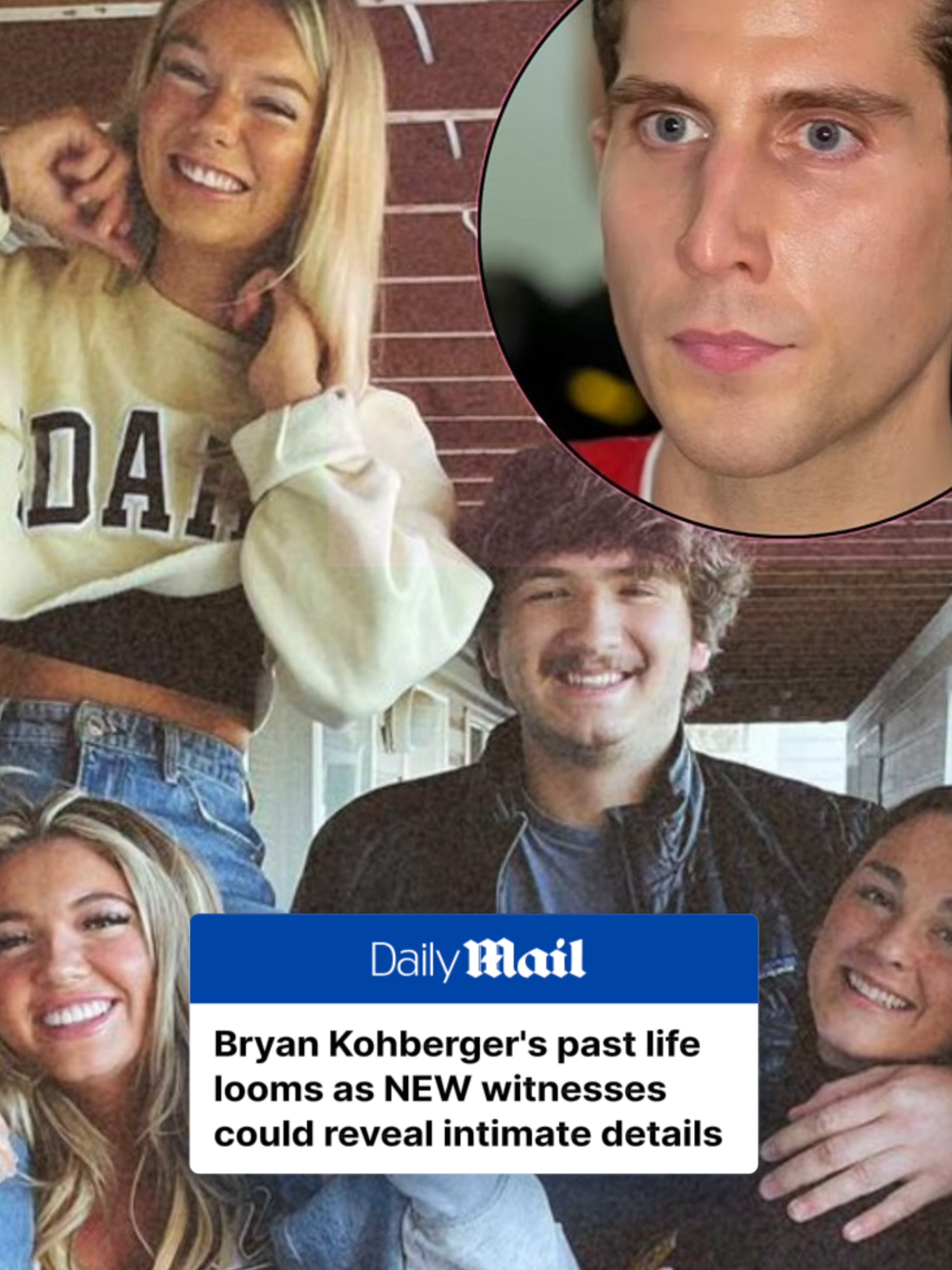 A post by @dailymailcrime on TikTok caption: Bryan Kohberger's past life is set to hit the spotlight in his upcoming capital trial with several people in Pennsylvania now called to appear as witnesses in the case. In a new court document filed in Pennsylvania, five individuals were hit with summons connected to the trial. The group was ordered to appear for a hearing on June 30 to show why they should not be called to testify in the high-profile trial in Idaho this summer.  Among the names on the list are DeSales University Professor Michelle Bolger - who taught the accused quadruple killer during his criminal justice Masters degree. Bolger has previously revealed her shock at hearing what her former student was accused of, telling DailyMail.com in the days after his arrest she was 'shocked as s**t.' 'He's a brilliant student,' she added at the time. Read the full story at DailyMail.com #crime #crimetok #murder #victim #court #killer #bryankohberger #students #idaho #witness