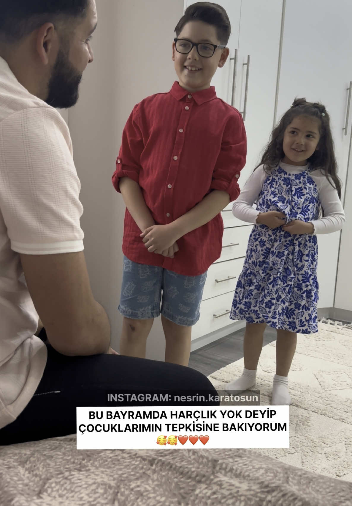 A post by @nesrin_karatosun on TikTok caption: BAYRAMIMIZ MÜBAREK OLSUN 🥰❤️ 