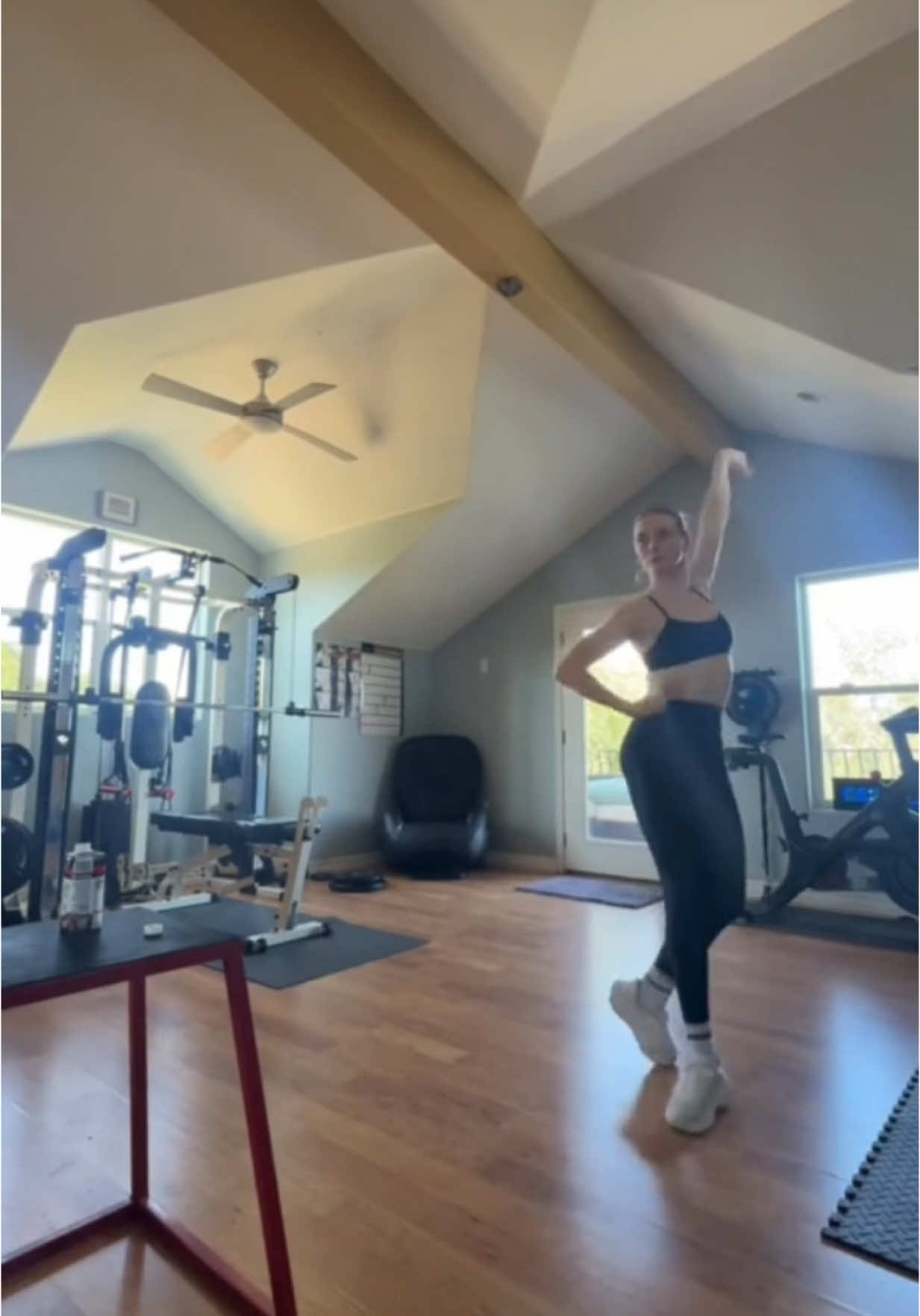 A post by @ryleearnold on TikTok caption: Morning in my life💞 I have been using this @Vaseline Pro VitaB3 Serum-Burst Lotion Luminous Glow before dancing because it's so lightweight. I love the way it feels even after my workout!  #vaselinepartner #SkinCare