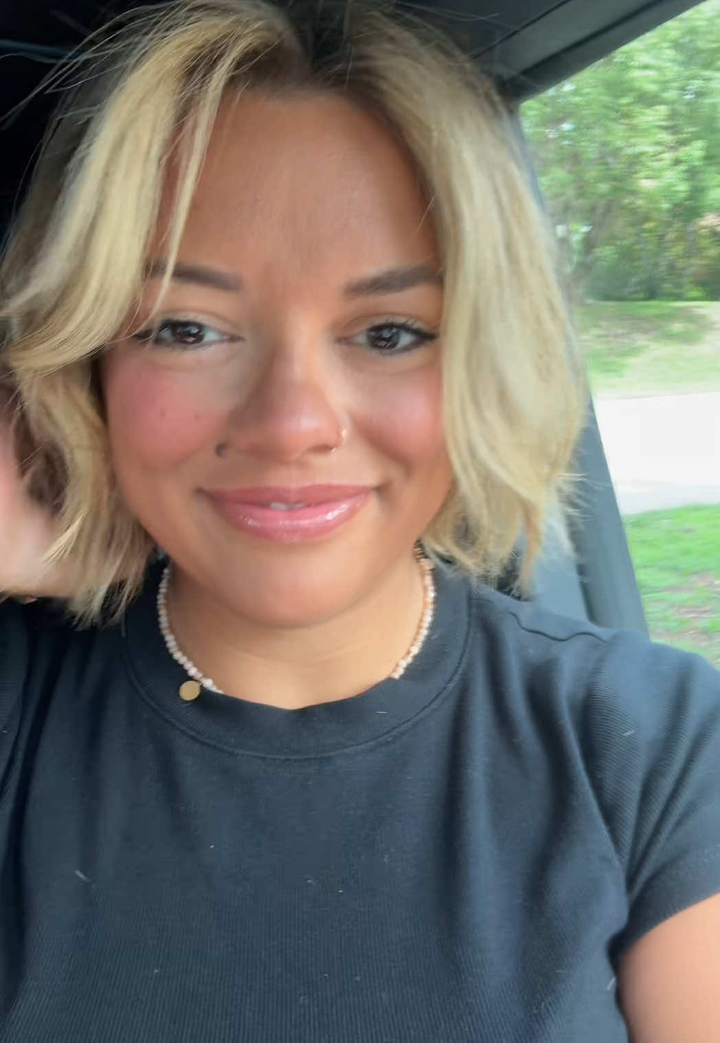 A post by @sammiefoo1 on TikTok caption: Transition attempt 😂#haircut 