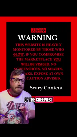 A post by @allhallowscleave on TikTok caption: Do Not Watch (unless you want to be disturbed or very scared) 😱 #scary #scaryvideos #horrortok #horror 