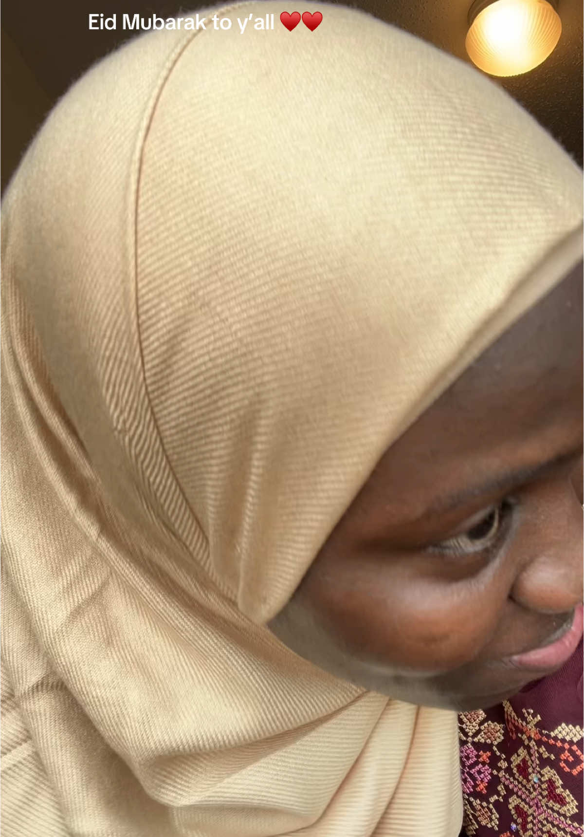A post by @letstalkdeen on TikTok caption: Eid Mubarak #fyp #viral #islam #muslimtiktok #eidmubarak 
