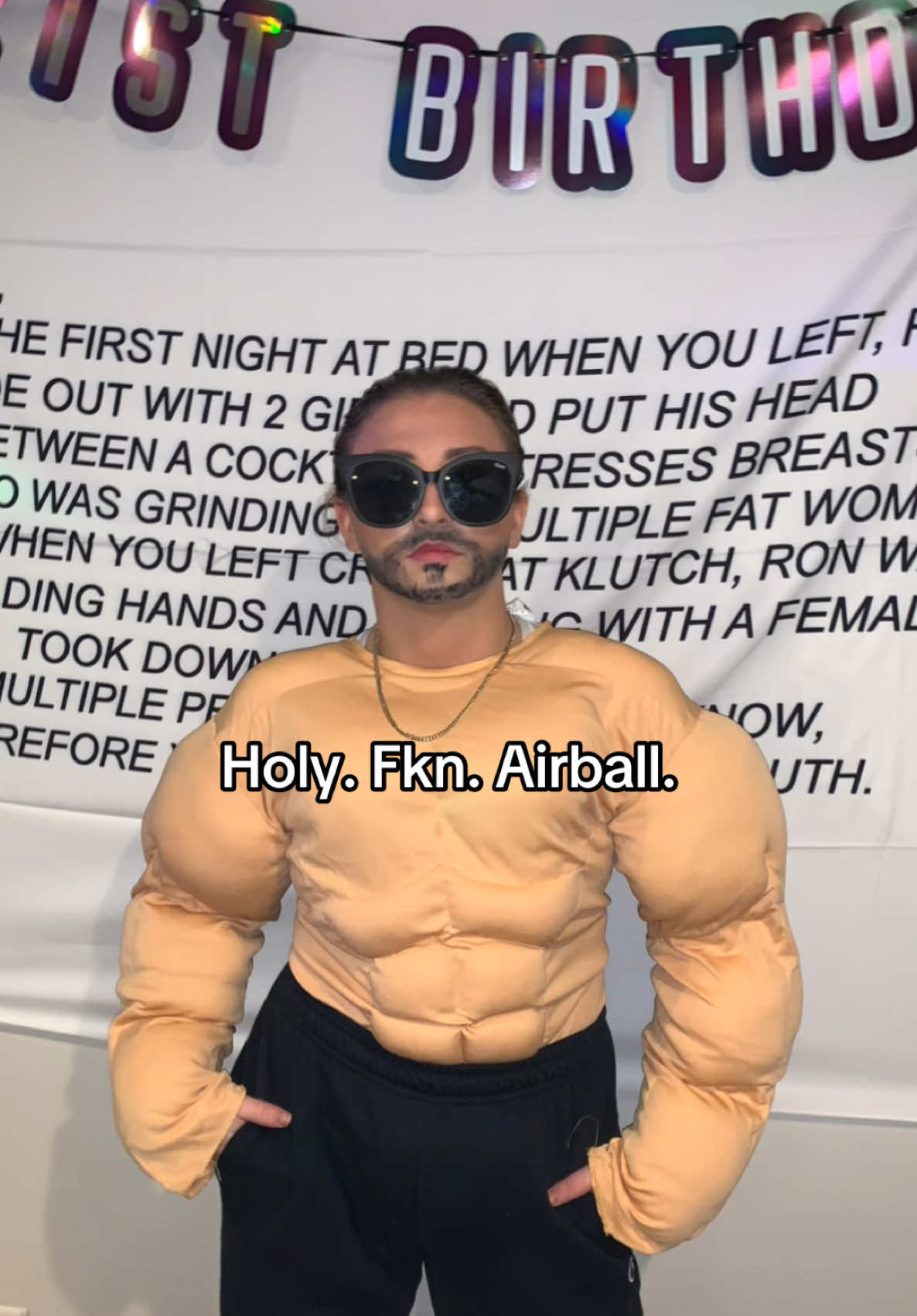 A post by @gibz_ on TikTok caption: What can I say… I’m a wh*re for a costume party 
