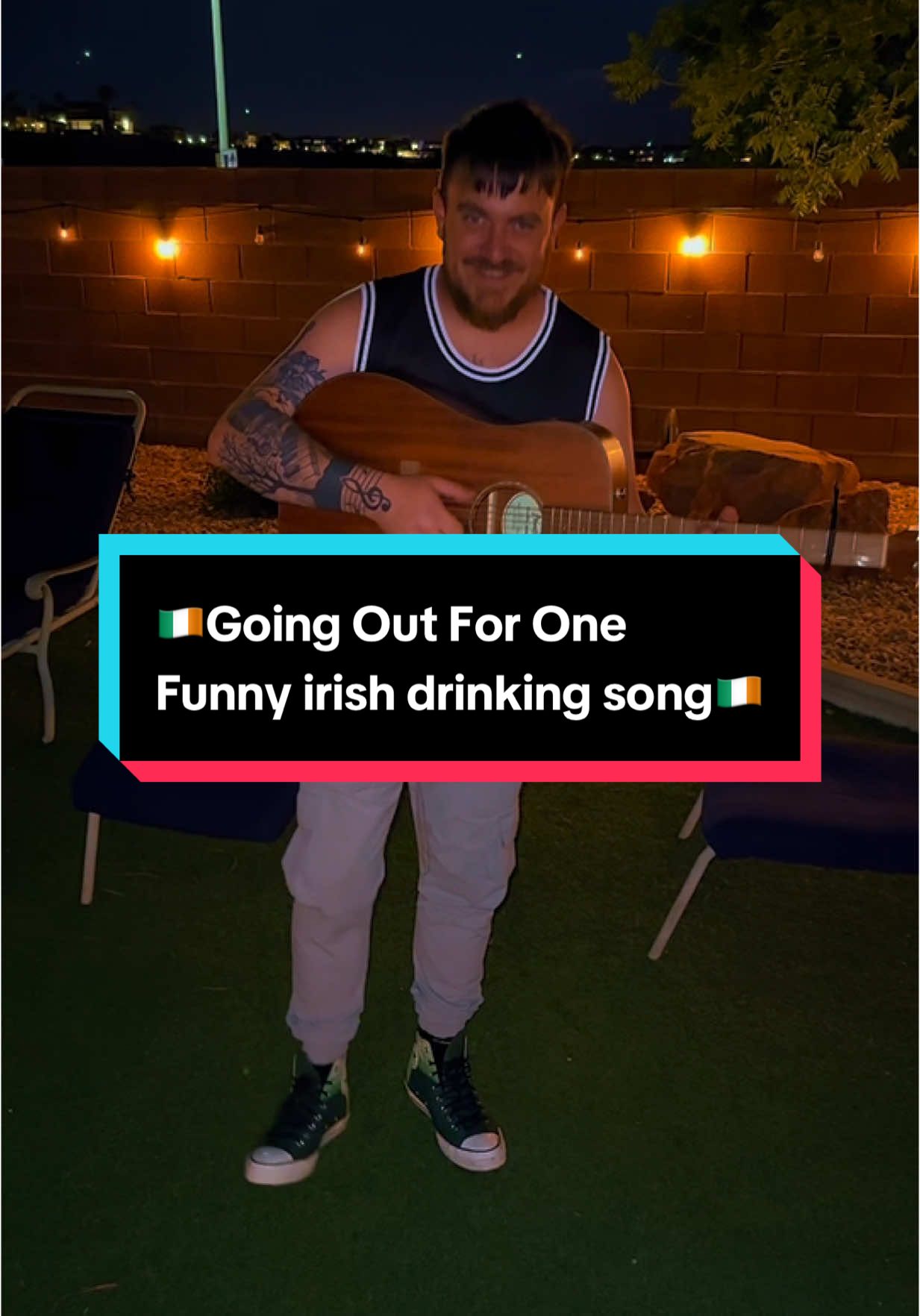 A post by @gearoid_mc_carthy on TikTok caption: Going Out for One. Made all the more special by Jack singing it with me! It’s his birthday today and he’s the big 7..