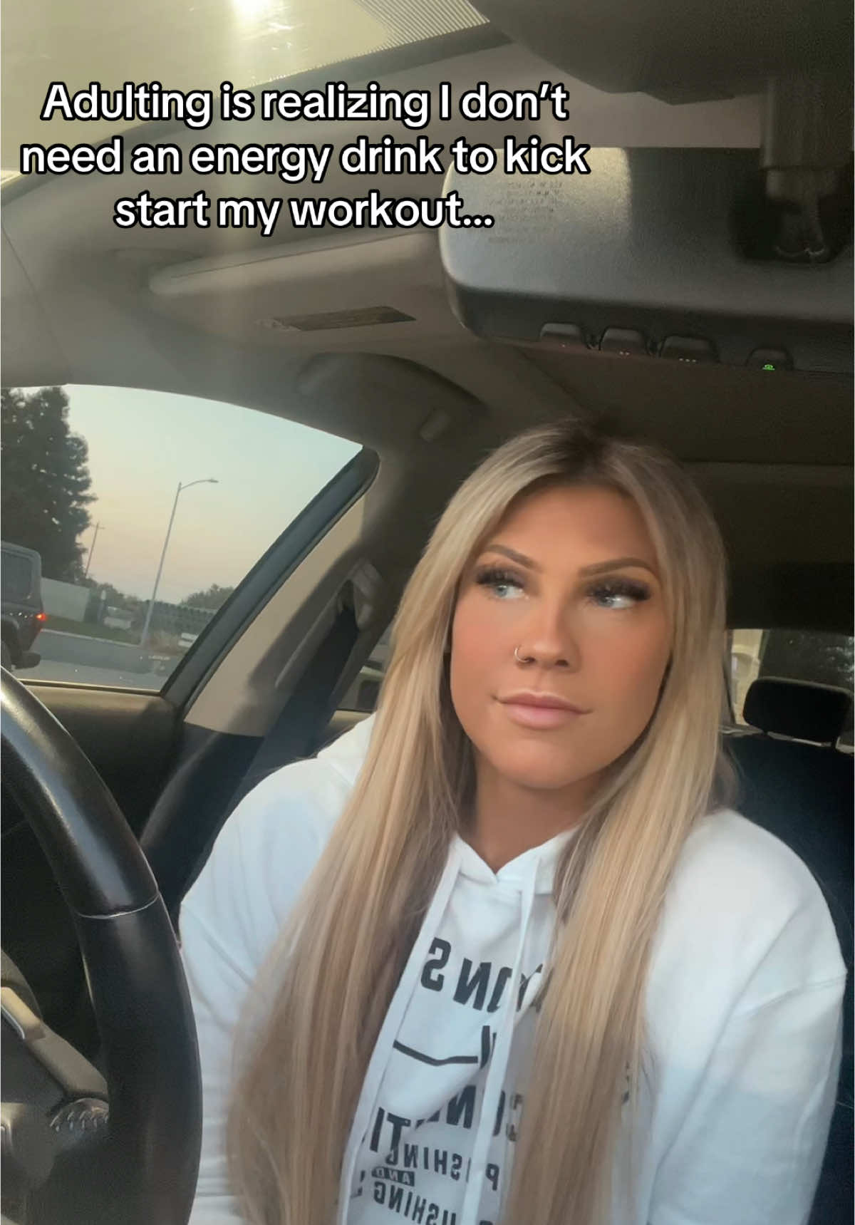 A post by @itsbriannalynn on TikTok caption: Who am I kiddinnnnnn? Lol @BuckedUp is always the running through the veins of a great workout. Use code briannalynn20 for 20% all of your gym supplements! #fyp #foryou #foryoupage #buckedupambassador #buckedup 