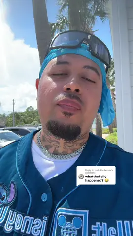 A post by @officialmightyduck on TikTok caption: Replying to @darkskin.boosie this is what the helly happened… 🍿 