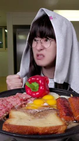 A post by @mykoreandic on TikTok caption: How to make British Breakfast