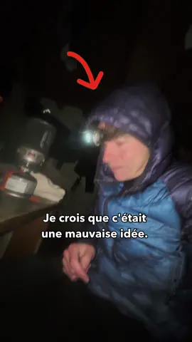A post by @dalidutilleul on TikTok caption: 3 jours pour faire 110kms en autonomie 🏔️😳 feat@Alexis PESCHARD 