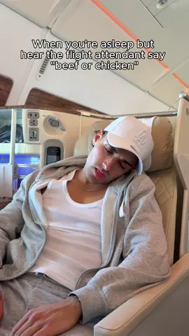 A post by @faffapix on TikTok caption: Does it happen to you too? 😴 Let me know in the comments #teamfaffapix #plane #trip #sleep