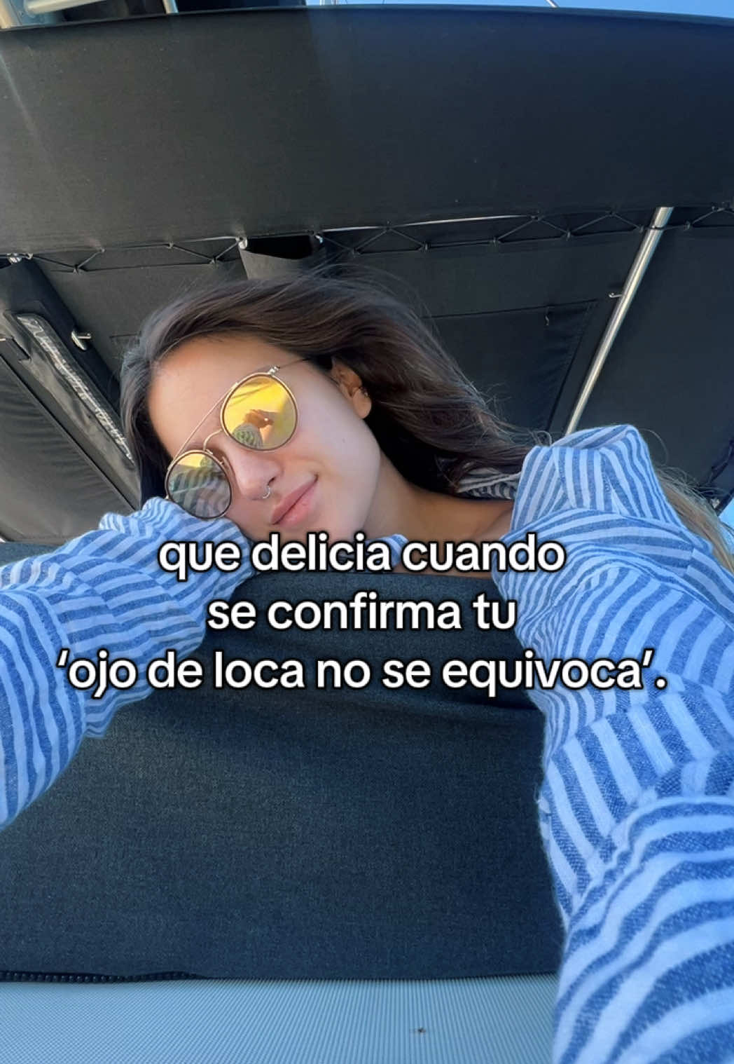 A post by @mariabolio on TikTok caption: Que delicia cuando se confirma tu ‘ojo de loca no se equivoca’ 👀 porque la intuición no miente hermanaaa 🔥😂