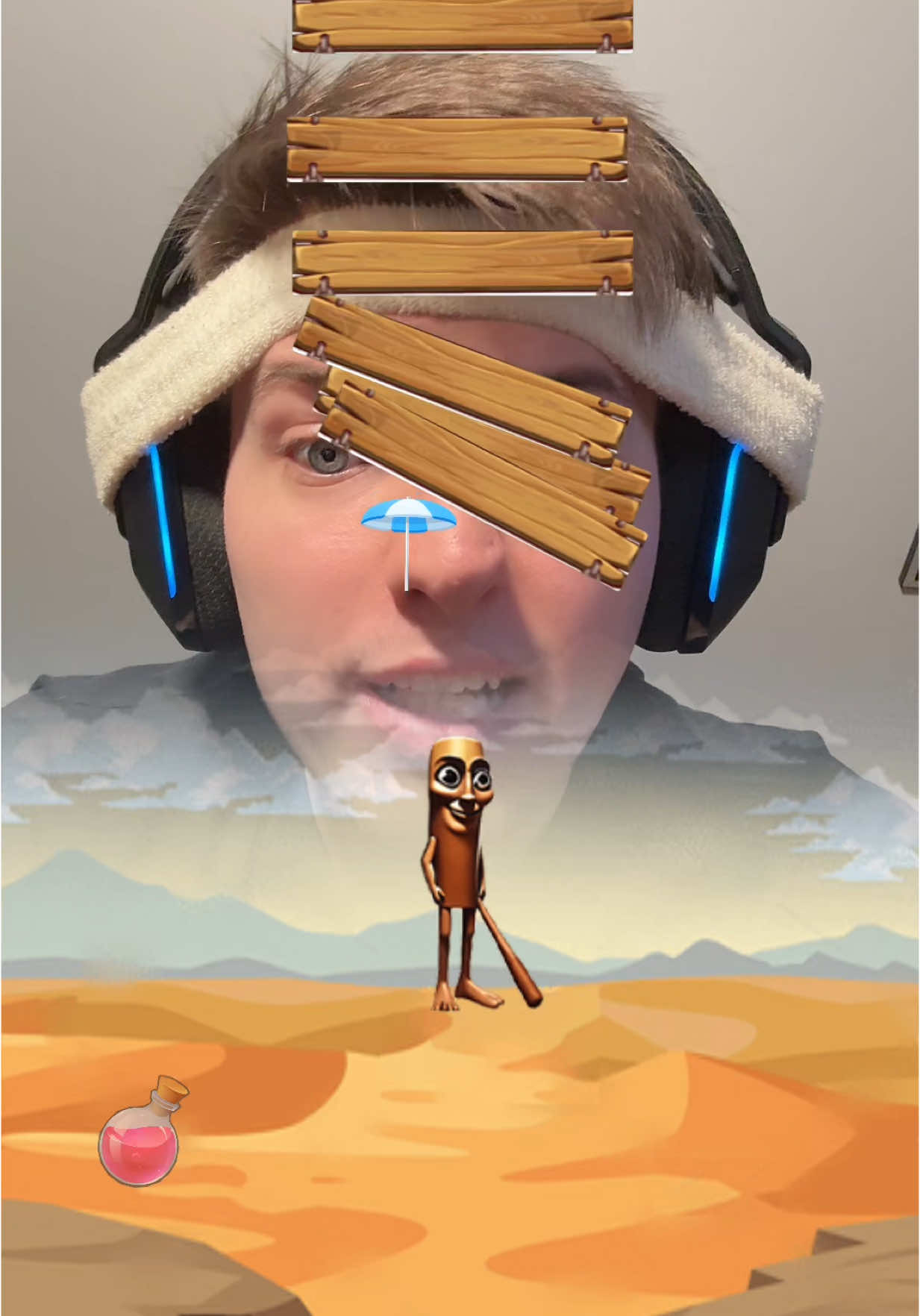 A post by @anatoxich on TikTok caption: Brainrot save Tung Tung Tung Sahur level impossible 