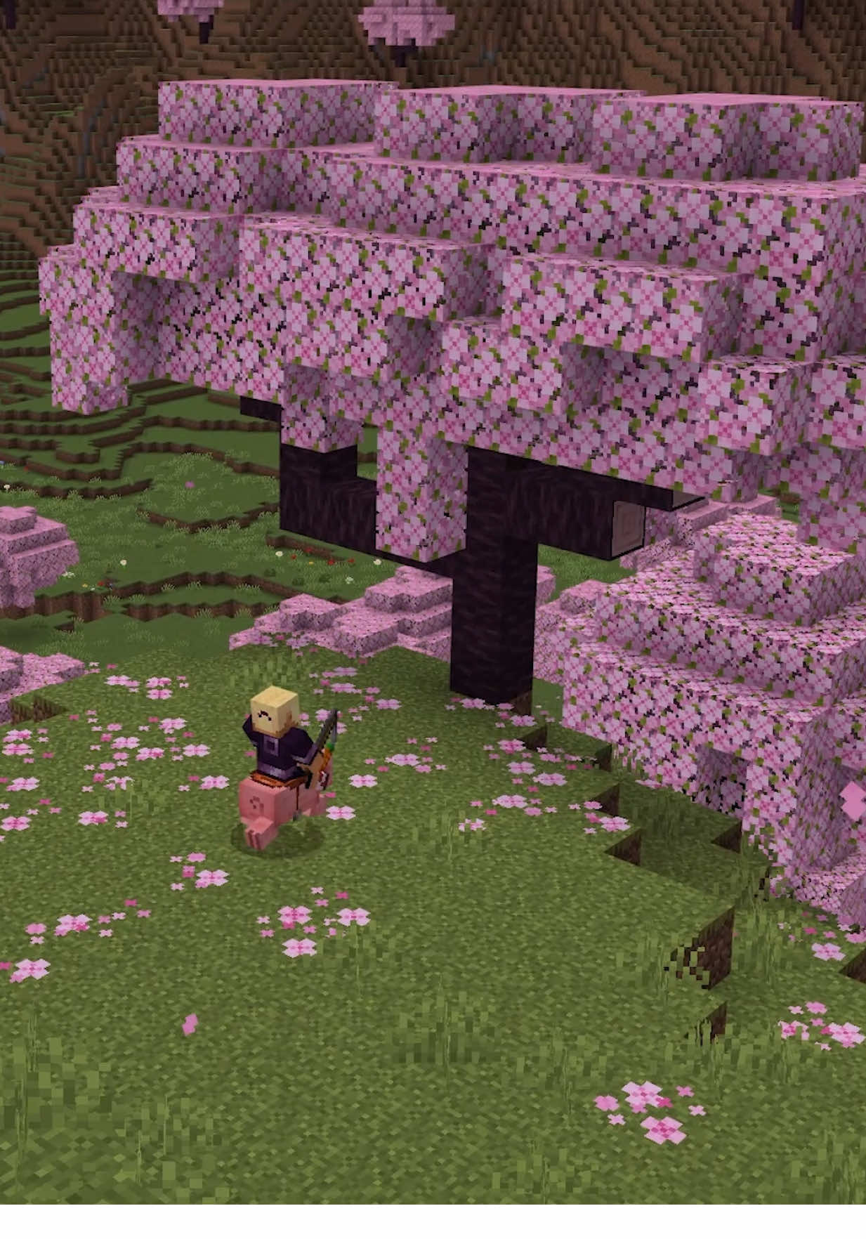 A post by @minecraft on TikTok caption: It’s the little things in Minecraft ✨ #Minecraft #minecraftmemes